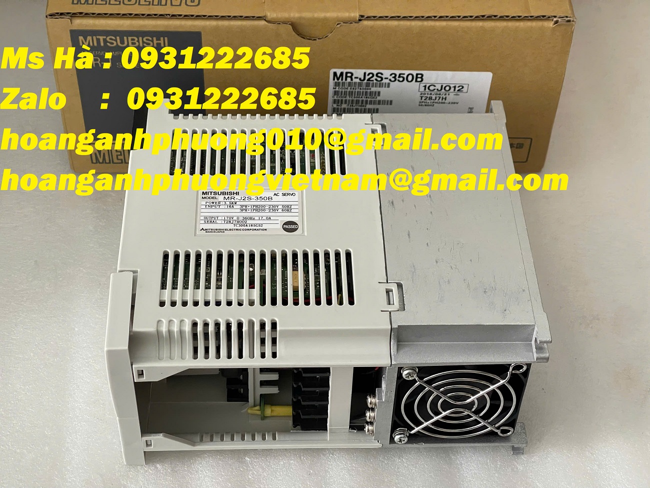 Bán giá tốt | Bộ điều khiển mitsubishi chính hãng | MR-J2S-350B